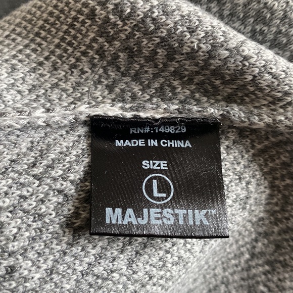 Majestik plaid & paisley sweater (L) - Picture 5 of 15